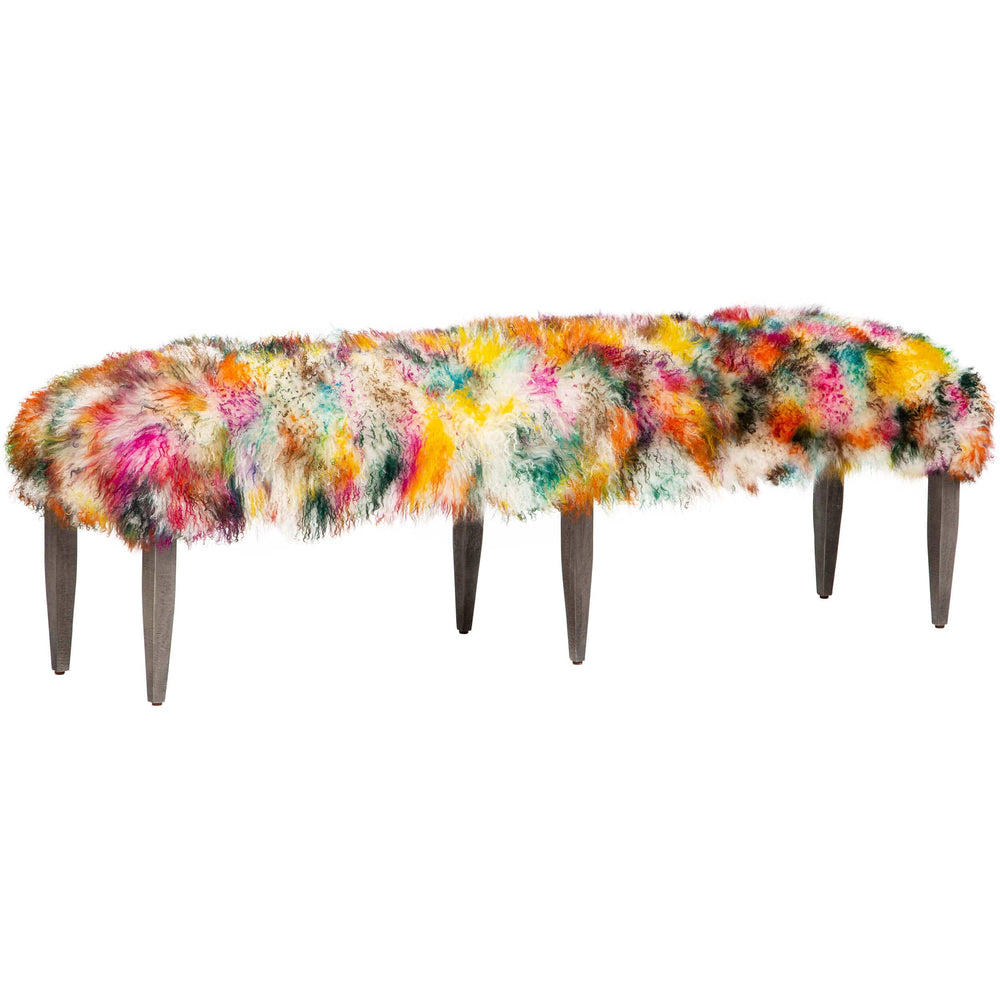 Confetti Bench, Light-Furniture - Chairs-High Fashion Home