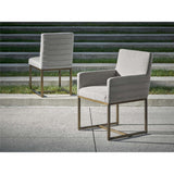 Cooper Arm Chair, Silver Lining-Furniture - Chairs-High Fashion Home