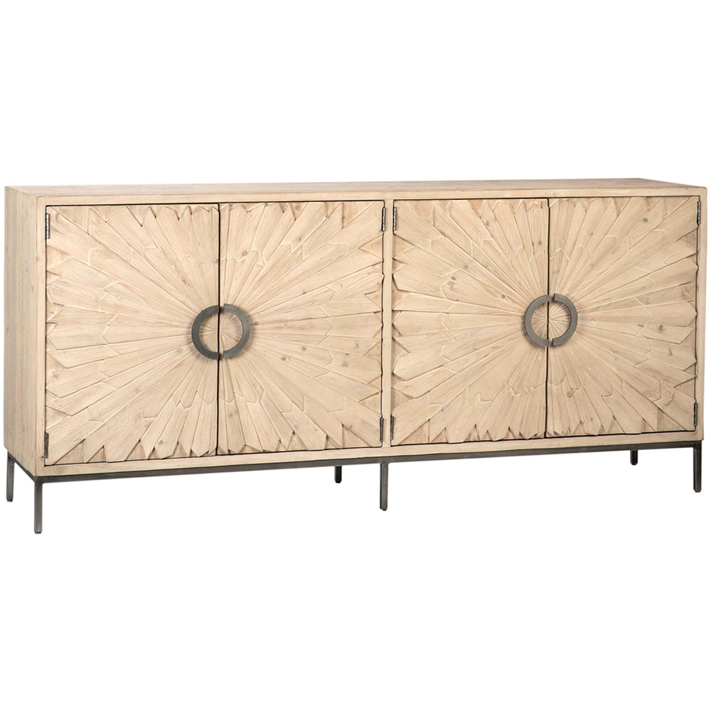 Mabari Sideboard, Light Warm Wash-Furniture - Storage-High Fashion Home