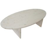 Celine Coffee Table, Grey White Wash-Furniture - Accent Tables-High Fashion Home