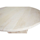 Talitha Round Dining Table, Whitewash-Furniture - Dining-High Fashion Home