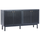 Marquez Sideboard, Antique Black-Furniture - Storage-High Fashion Home