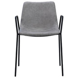 Mullin Dining Chair, Light Grey-Furniture - Dining-High Fashion Home