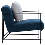 Sevilla Occasional Chair, Teal-Furniture - Chairs-High Fashion Home