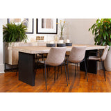 Mansel Dining Table, Light Grey Wash-Furniture - Dining-High Fashion Home