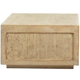 Viera Coffee Table, Light Warm Wash-Furniture - Accent Tables-High Fashion Home