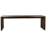 Merwin Dining Table, Dark Brown-Furniture - Dining-High Fashion Home