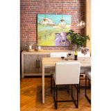 Merwin Counter Table, Light Warm-Furniture - Dining-High Fashion Home