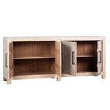 Merwin 4 Door Sideboard, Light/Medium Warm