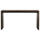 Merwin Console Table, Dark Brown-Furniture - Accent Tables-High Fashion Home