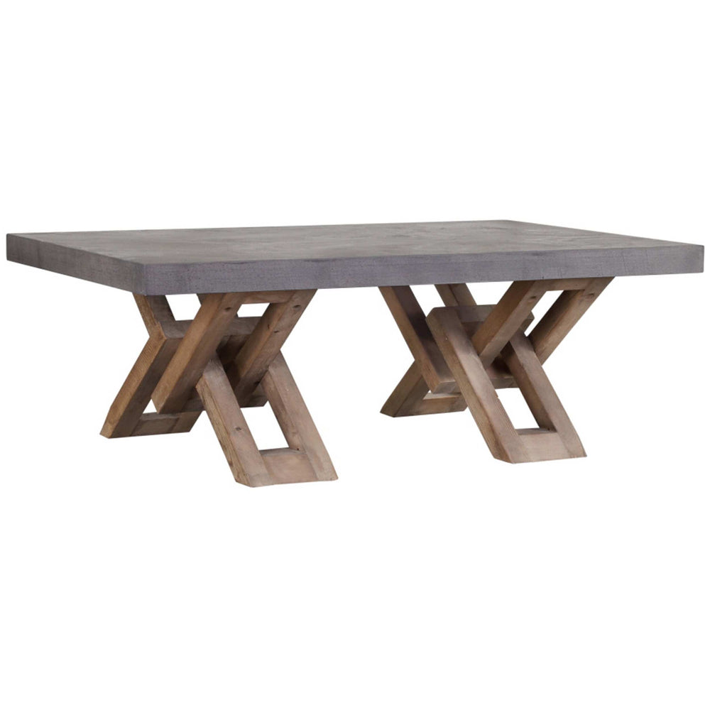 Halt Coffee Table, Dark Grey-High Fashion Home