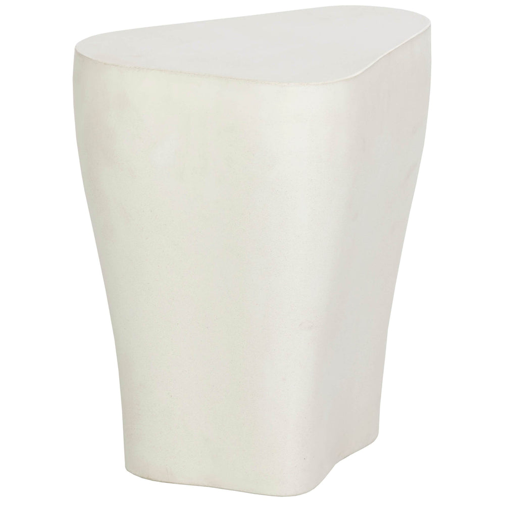 Dali Small End Table, White-Furniture - Accent Tables-High Fashion Home