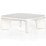 Dante Coffee Table, White-Furniture - Accent Tables-High Fashion Home