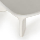 Dante Coffee Table, White-Furniture - Accent Tables-High Fashion Home