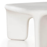 Dante Coffee Table, White-Furniture - Accent Tables-High Fashion Home