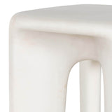 Dante End Table, White-Furniture - Accent Tables-High Fashion Home