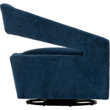 Decker Swivel Chair, Banks Denim-Furniture - Chairs-High Fashion Home