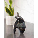 Deity Sculpture, Black-Accessories-High Fashion Home