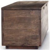 Duncan Trunk, Aged Brown - Furniture - Storage - High Fashion Home