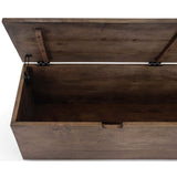 Duncan Trunk, Aged Brown - Furniture - Storage - High Fashion Home