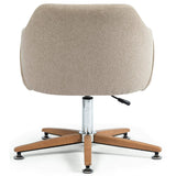 Edna Desk Chair, Fedora Oatmeal - Furniture - Office - High Fashion Home