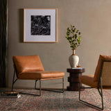 Elias Leather Chair, Palermo Cognac