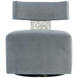 Ella Swivel Chair, 1497-040 - Furniture - Chairs - High Fashion Home