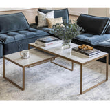 Evert Rectangular Coffee Table - Modern Furniture - Coffee Tables - High Fashion Home