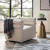 Evie Swivel Chair, Hampton Cream