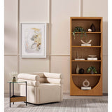 Evie Swivel Chair, Hampton Cream-Furniture - Chairs-High Fashion Home