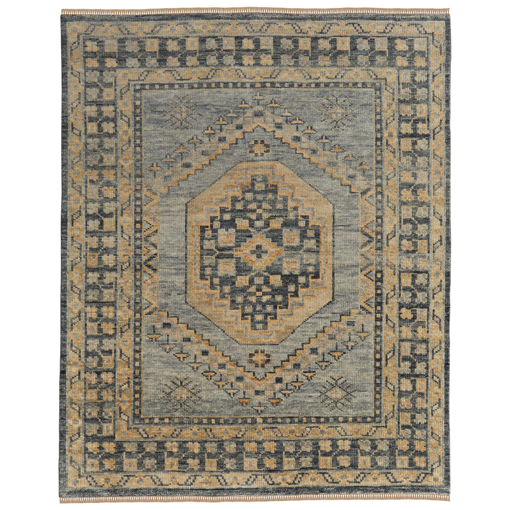 Feizy Rug Fillmore 6941F, Blue/Charcoal-Rugs1-High Fashion Home