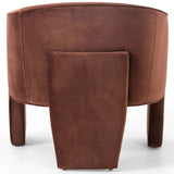 Fae Chair, Auburn Velvet-Furniture - Chairs-High Fashion Home