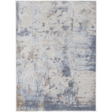 Feizy Rug Laina 39GHF, Blue/Ivory-Rugs1-High Fashion Home