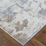 Feizy Rug Laina 39GHF, Blue/Ivory-Rugs1-High Fashion Home