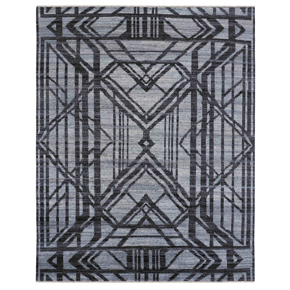 Feizy Rug Vivien 6554F, Gray/Blue-Rugs1-High Fashion Home