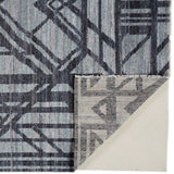 Feizy Rug Vivien 6554F, Gray/Blue-Rugs1-High Fashion Home