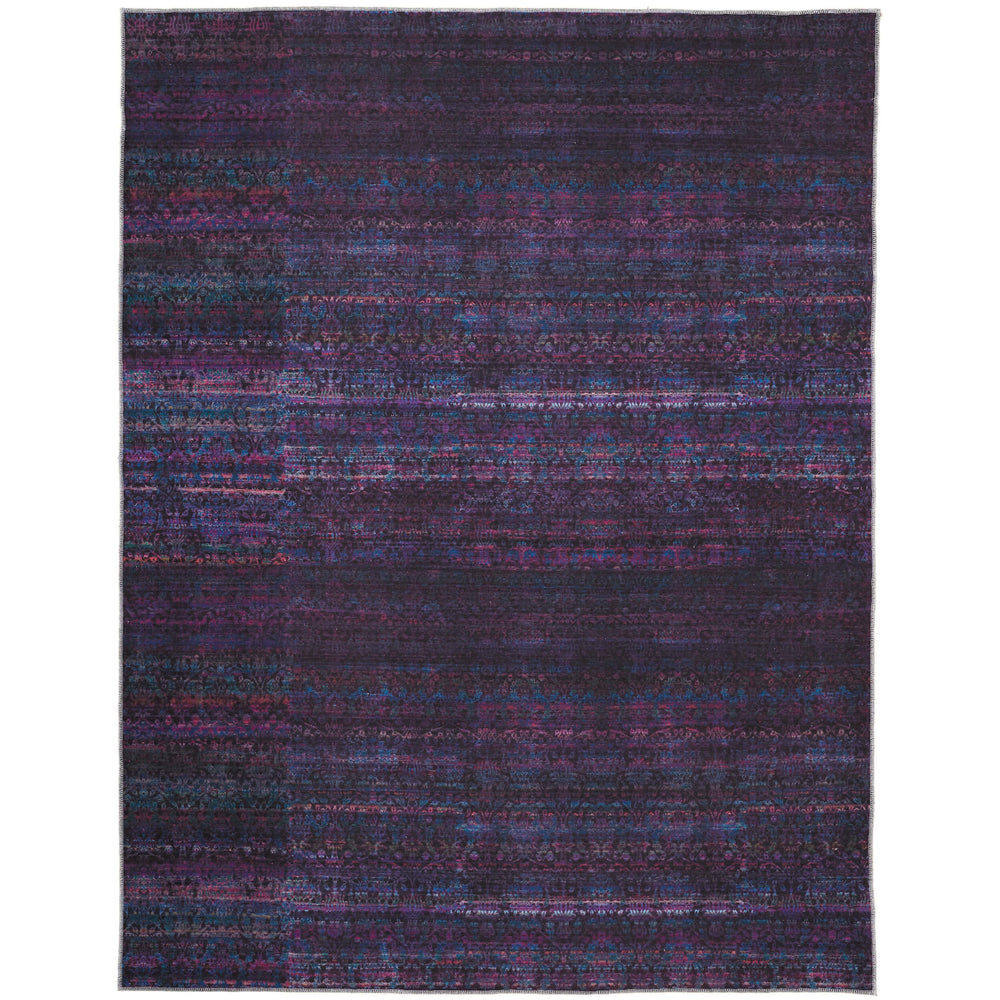 Feizy Rug Voss 39HBF, Black/Multi-Rugs1-High Fashion Home