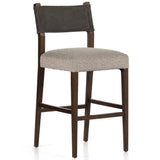 Ferris Bar & Counter Stool, Nubuck Charcoal