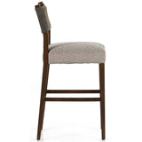 Ferris Bar & Counter Stool, Nubuck Charcoal