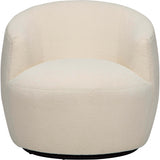 Fiora Swivel Chair, Wooly Sand