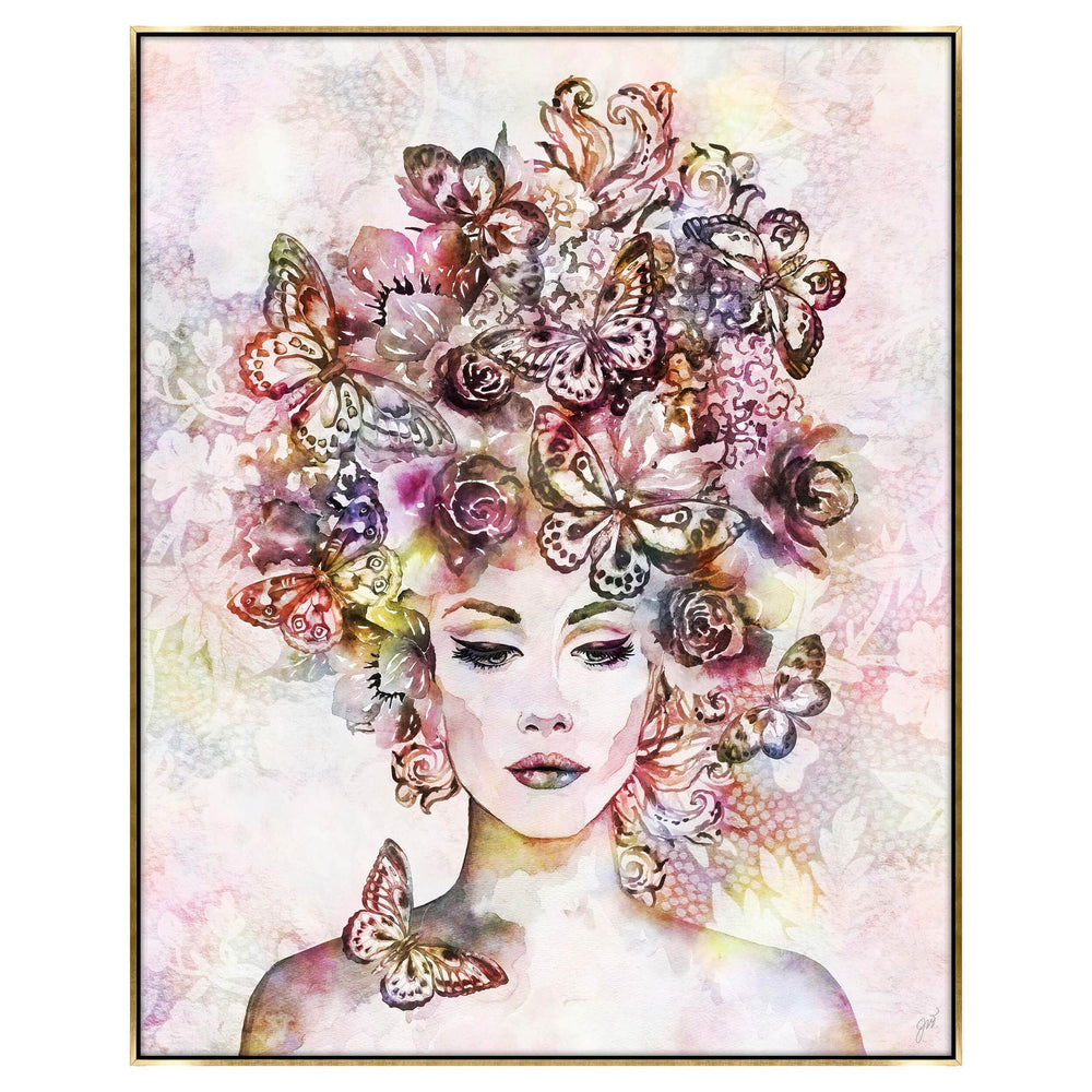 Flutterista I Framed - Accessories Artwork - High Fashion Home