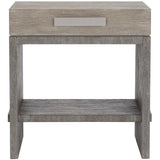 Foundations 1 Drawer Nightstand, Light Shale-Furniture - Bedroom-High Fashion Home