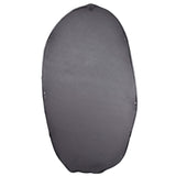 Foundry Oval Mirror, Black