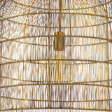 Fresco Pendant, Brass-Lighting-High Fashion Home