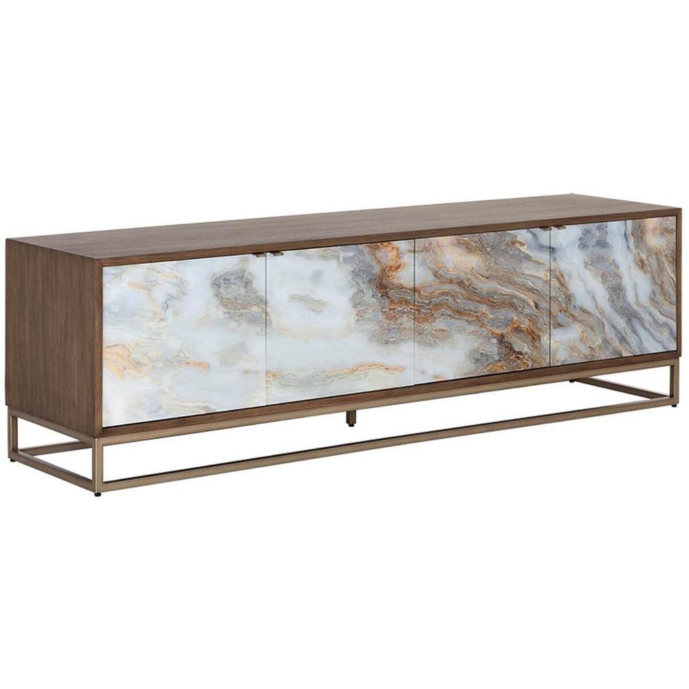 Fuentes Media Console-Furniture - Storage-High Fashion Home