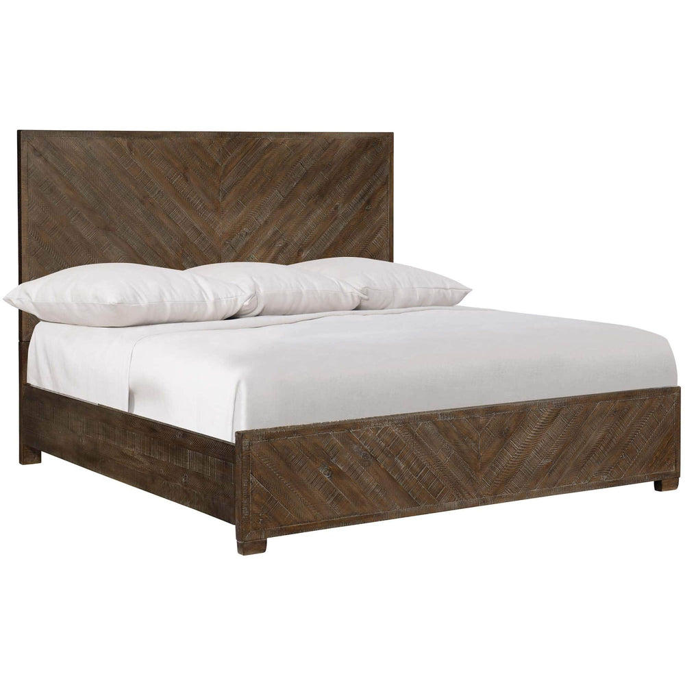 Fuller Panel Bed, Sable Brown-Furniture - Bedroom-High Fashion Home