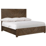 Fuller Panel Bed, Sable Brown-Furniture - Bedroom-High Fashion Home