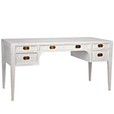 Africa Desk, White Wash-High Fashion Home