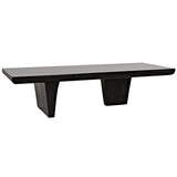 Ward Coffee Table, Hand Rubbed Black-High Fashion Home