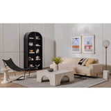 Gino End Table, Matte White-Furniture - Accent Tables-High Fashion Home